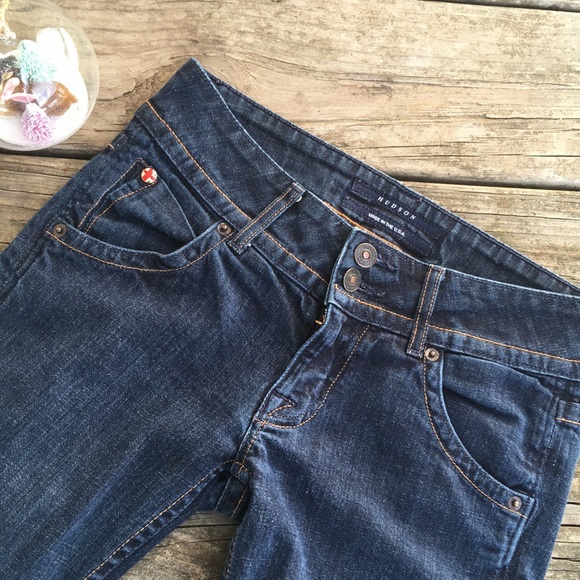 Hudson Jeans Bootcut Med-Dark Wash Size 25 - Picture 4 of 7